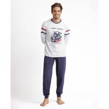 LOIS Pijama Manga Larga Motor para Hombre