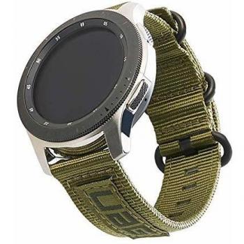 Urban Armor Gear Nato Strap Correa Samsung Galaxy Watch3 45mm, Watch 46 mm, Gear S3 Frontier & Classic, Watch Active 2 44 mm