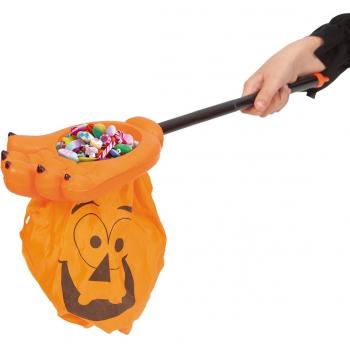 Atrapacaramelos mano calabaza 53 cm