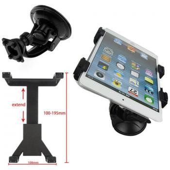 Interesting® Vehículo Auto parabrisas ventosa monta soporte ajustable de 7-11 Tablet PC