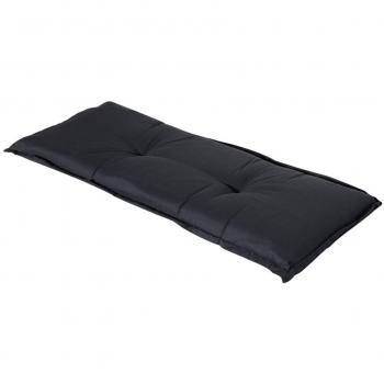Cojín para banco Basic negro 120x48 cm Madison Negro