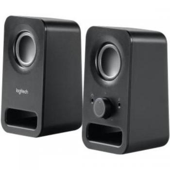Logitech Z150 Multimedia Speakers 2.0, Black, 6W Wired with EU Plug