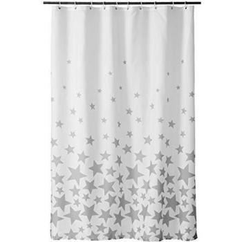 Cortina de Ducha Moderna Gris de poliéster para Cuarto de baño de 180x200 cm Child - LOLAhome