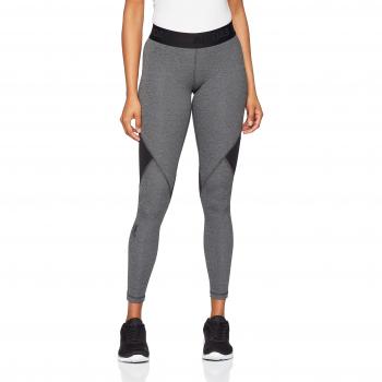 adidas Ask SPR LT H Mallas, Mujer, Dark Grey Heather/Black, L