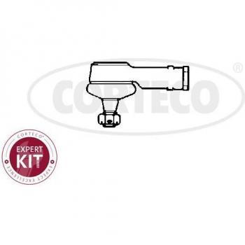 Rótula de dirección CORTECO 49399510 - Tipo: Rótula de dirección, Marca: CORTECO, Número de pieza: 49399510