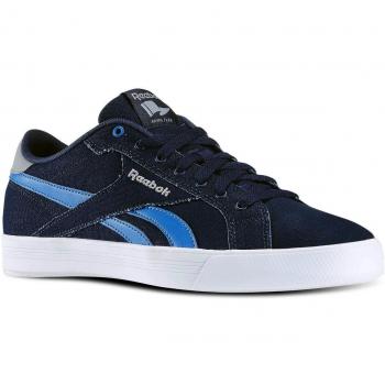 Reebok Royal Complete Lcn, Zapatillas de Tenis Para Hombre, Azul / Gris / Blanco