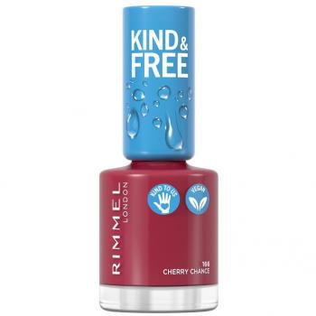 Esmalte de Uñas Rimmel Kind & Free Tono 166 Cherry Chance 8 ml