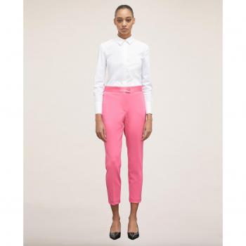 Pantalón pitillo de mujer New York con aplicaciones de raso