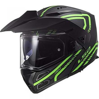 LS2 FF324 METRO EVO FIREFLY MATT GLOW VERDE P/J NEGRO/Verde, L