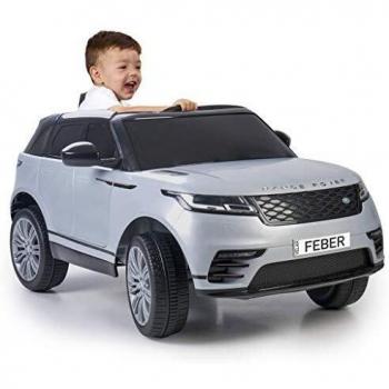 FEBER- Range Rover Velar Coche eléctrico de una Plaza con Luces y Sonidos, niñas de 3 a 7 años,