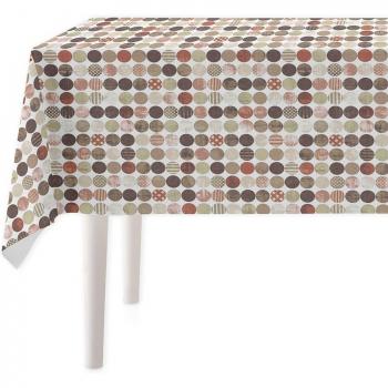 Mantel Resinado Confeti Caldera - Elegante Protector de Mesa Impermeable y Antimanchas