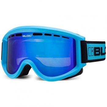 Bloc Aero ski snowboarding Goggles Blue with Brown Revo Blue Lens AO11 by Bloc 28