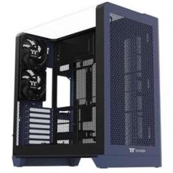 Caja PC Thermaltake View 390 Air Midi Tower ATX con Ventana y Filtro de Polvo Color Azul Futuro