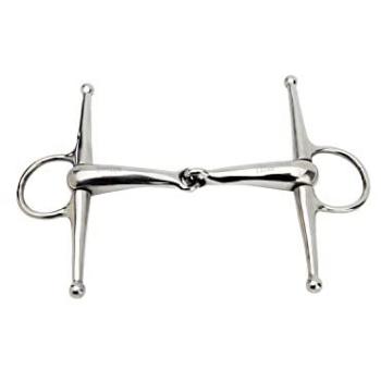 Horka articulado completo mejilla SS 19 mm, metalizado, 13.5cm