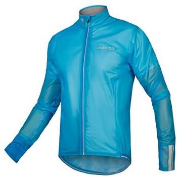 Chaqueta impermeable Endura FS260-Pro Adrenaline Race II para ciclismo de hombre en color azul, talla XXL