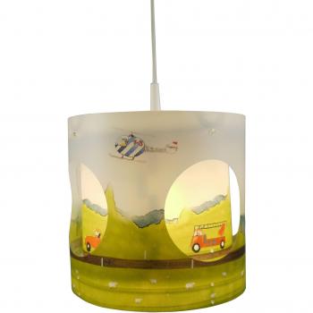 Lámpara colgante giratoria de automóviles Niermann, E27, multicolor, 1 bombilla