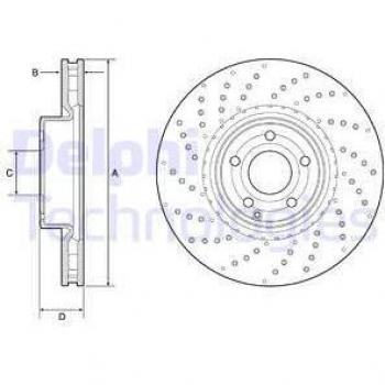 Disco de freno DELPHI BG9216C
