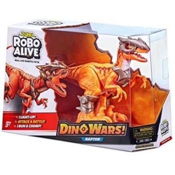 Robo Alive Dino Wars Armored Raptor Electronic Realistic Movement