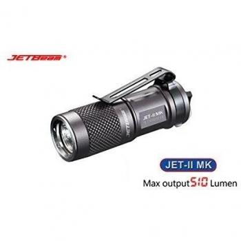 JETBeam II MK xp-l Hi 510LM Tactical Mini EDC LED linterna lámpara