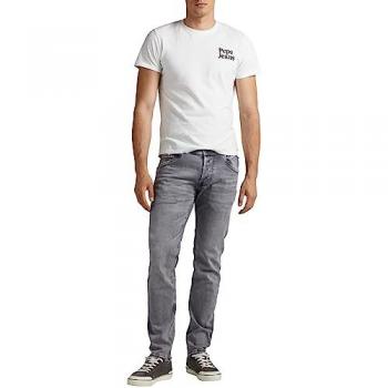 Pepe Jeans Men's Spike Regular Fit Light Grey Denim Jeans 30W/32L