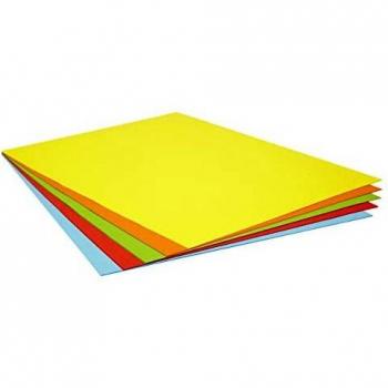 Pack 25 Cartulinas Colores Intensos Tamaño 50X65 180g