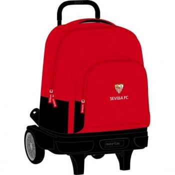 Mochila Grande con Ruedas Compact Evolución Exterior Sevilla FC - Safta
