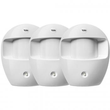 Paquete de 3 Detectores de Movimiento PIR Yale para Alarmas SR y EF 868MHz