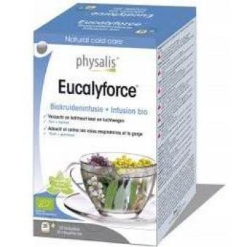 Physalis Eucalyforce Infusión Orgánica 20 Bolsitas Filtro