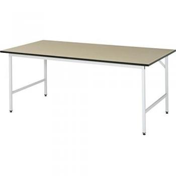 Mesa de trabajo regulable RAU MDF 2000x1000mm altura 800-850mm