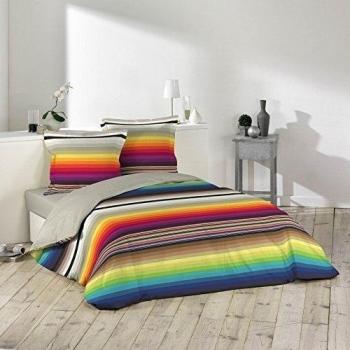 Douceur D'Intérieur  - 1641213, Funda De Edredon 2 Personas , 240 X 220 Cm , Chromatic , Estampado 42 Hilos Allover