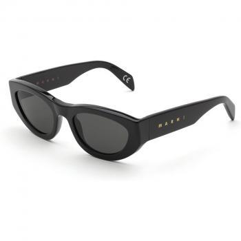 Marni Rainbow Mountains Black Round Unisex Sunglasses Size 52