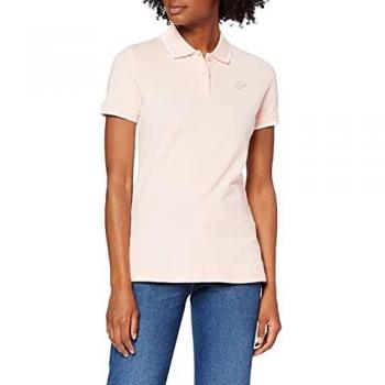 Lotto Polo Classica W STC PQ Camisa, Rosa y Blanco, M para Mujer