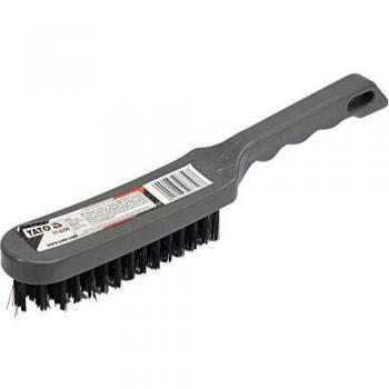 YATO YT-6356 - cepillo de alambre de 6 filas mango de plástico