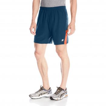 New Balance para hombre acelerar 7 corto - MS53070, XL, Alpha Orange
