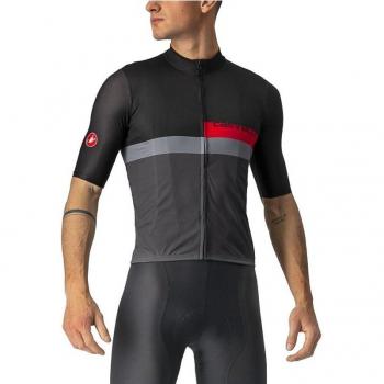 Castelli Maillot De Manga Corta A Blocco