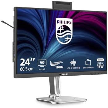 Monitor Philips 24B2U4301H/00 23.8 Full HD 120Hz IPS USB-C Ajustable en Altura