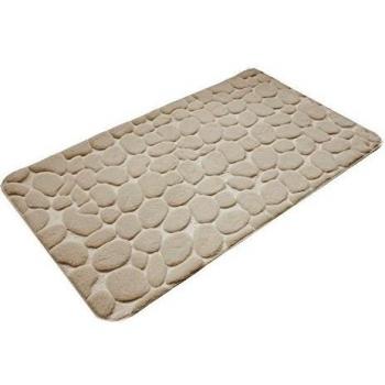 Alfombra de Baño Antideslizante - Espuma Viscoelástica con Patrón de Guijarros - 60 x 45 cm / 85 x 45 cm