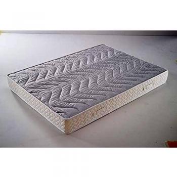Colchón de Memoria de Forma 55 Kg/m³ 120x190 x 20 cm Firme + Almohada Visco - 5 Zonas de Confort - Núcleo Aertech+ 35 Kg/m³ HR Alta