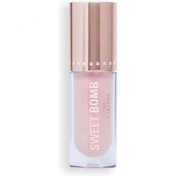 Makeup Revolution Y2K Sweet Bomb Shimmering Lip Gloss - Shade: Vanilla Ice White Holo, Volume: 4.5 ml