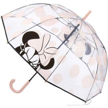Paraguas Manual Minnie Disney Transparente