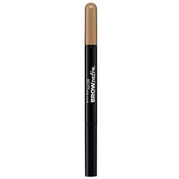 Maybelline New York Lápiz de cejas Brow Satin, Tono 01 Dark Blond