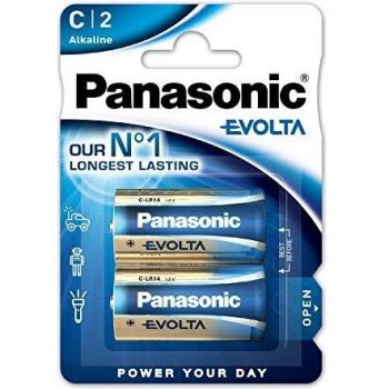 Panasonic Blister 2 Pilas Alcalina LR14 EVOLTA