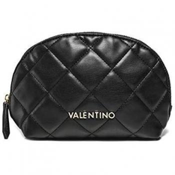 Mario Valentino Valentino by Mujeres bolsa de belleza acolchada ocarina Negro única Talla