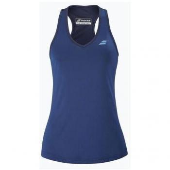 Camiseta Babolat Play Estate Azul para Mujer con Tecnología de Monitorización de Actividad