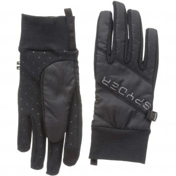 Spyder Solitude Hybrid Guantes de Esquí, Mujer, Negro, L