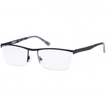 Armazones para Hombre CAT CTO DACITE 004 Negros con lentes recetados de 56