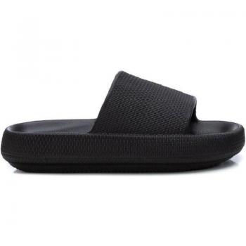 Chanclas de Mujer XTI 44489 NEGRO - Diseño elegante, color negro, material sintético, suela antideslizante, plantilla acolchada para mayor comodidad