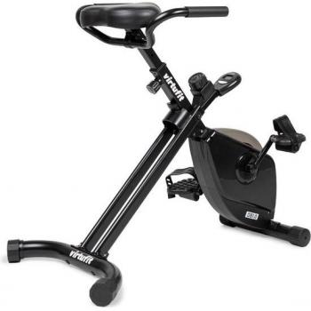 Bicicleta estática plegable VirtuFit con diseño ergonómico, práctica y compacta