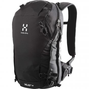 Haglöfs Vojd ABS 18 - Mochila antiavalancha - negro 2016