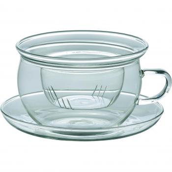 Bitossi Home Taza con Tapa y Filtro Transparente